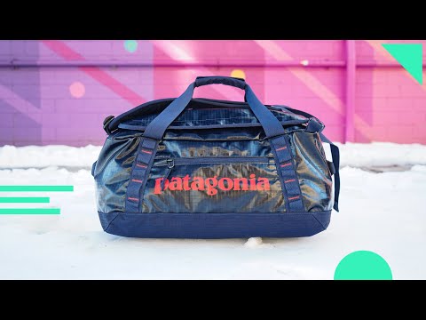 Patagonia Black Hole Duffel Bag Review | 40L Travel Duffle With Backpack Straps Video