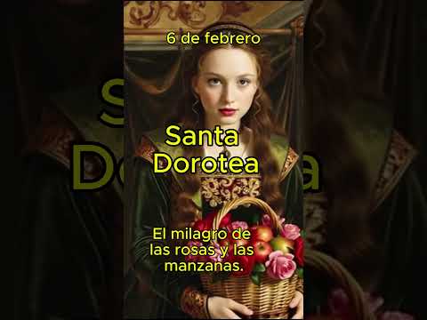 El Milagro de las rosas y las manzanas de Santa Dorotea.