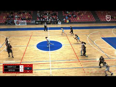 TURNEUL FINAL CN U14 FEM: Smart Basketball Team Cluj-Napoca - Sepsi SIC Sfântu Gheorghe