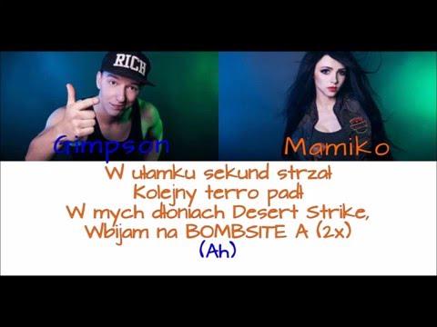 Gimpson X Mamiko X DJ Remo  - Bombsite A  - Tekst/Text