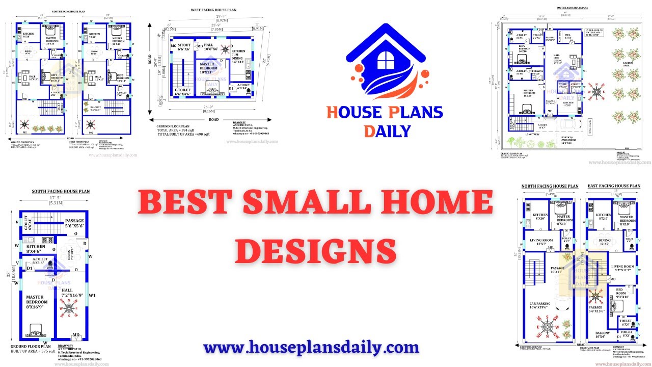 Best Small Home Designs | Simple Floor Plans