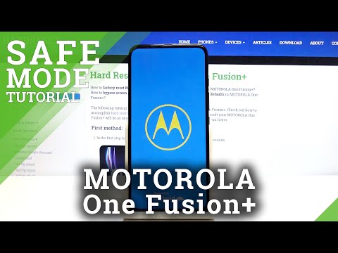 How to Enable Safe Mode on MOTOROLA One Fusion+ | Turn On/Off Safe Mode