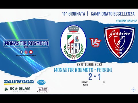 22/10/2022 Monastir Kosmoto - Ferrini (Gol e Highlights)