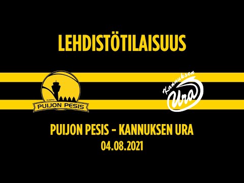 04.08.2021 Lehdistötilaisuus Puijon Pesis - Kannuksen Ura