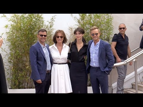 Jeremie Renier, Marine Vacth, Jacqueline Bisset and more at L’Amant Double photocall in Cannes