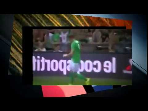 Saint Etienne's Nolan Roux accidentally takes out a Ball Boy