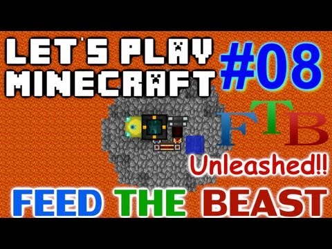 Let's Play Minecraft FTB Hermit Unleashed Ep 8 - Mega Lava Tanks!!!
