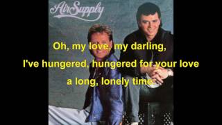 Air Supply - Unchained Melody (1995) with lyrics