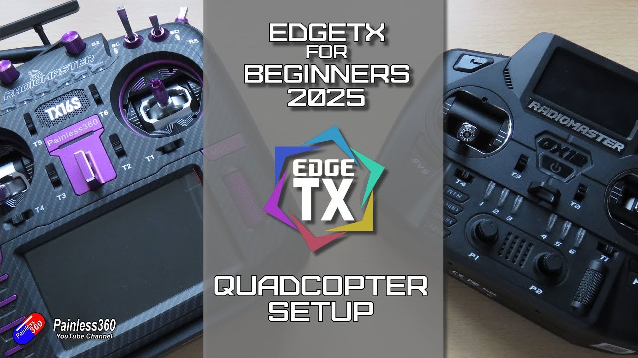 Simple quad model setup (EdgeTX for Beginners 2025)