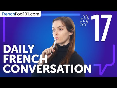 learn how to use the verb to be in French Daily French Conversations 01
