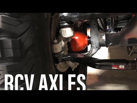 INSTALLING RCV PERFORMANCE AXLES IN 2018 JEEP JL RUBICON