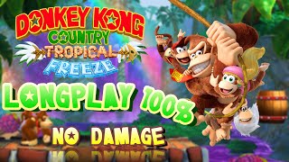 Donkey Kong Country Tropical Freeze - 100% Longplay (Perfect | No Damage) [1080p]