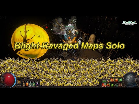 Path of Exile (PoE) - Blight Ravaged Maps Solo (Siege Ballista) Guide