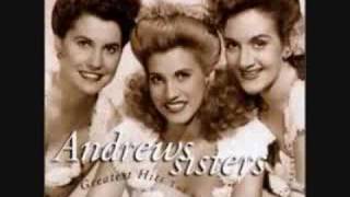 I'll be with you in apple blossom time-The Andrews Sisters