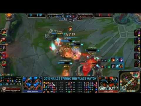 Final Fight - TL vs TiP - Game 1 - NA LCS 3rd place match Spring 2015