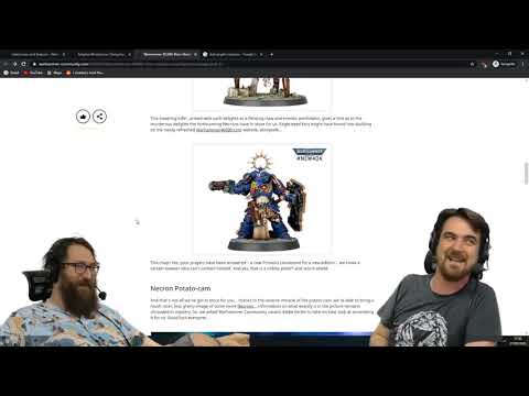 Tom Almost Dies on Stream Because of Warhammer Lore