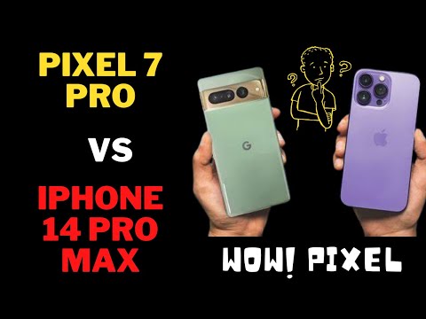 Google Pixel 7 Pro vs iPhone 14 Pro Max