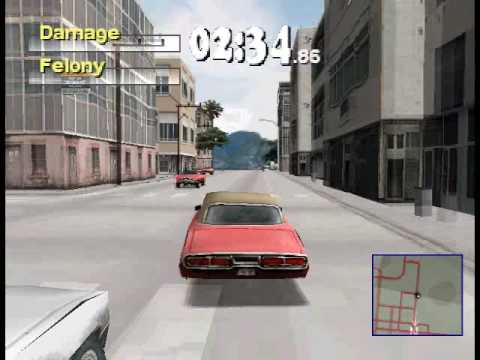 Driver 2 Walkthrough - Rio Mission 8:  Lenny Escaping