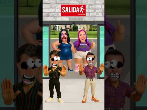 Juan de Dios y Mau se sorprenden con Kimberly y Karla tras la puerta 🚪😂