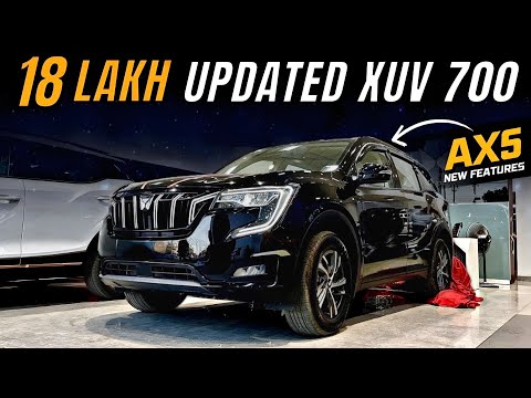 2025 MAHINDRA XUV 700 AX5 ₹17.28 LAKH UPDATED FEATURES