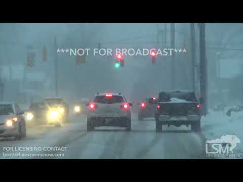 12-15-17 Conneaut, OH / Girard, PA - Heavy Lake Effect Snow