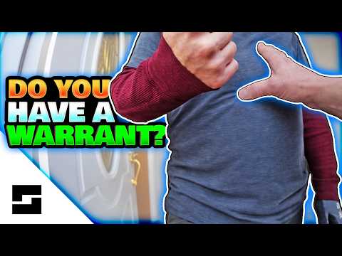Spoiled Cop With Bad Manners Forces Entry - NO Warrant