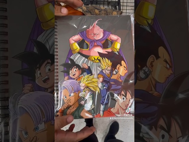 Vídeo relacionado con Dragon Ball Z Juego de Papelería, Incluye Cuaderno, Regla, Lapiz, Boligrafo, Caja de Regalo Set de Papeleria para Niños