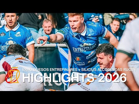 VRAC Quesos Entrepinares v Silicius Alcobendas Rugby | HIGHLIGHTS SEMIFINALES COPA DEL REY 2025-26