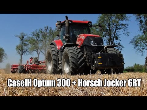 Case IH Optum 300 CVX + Horsch Joker 6RT – uprawa pod siew w CGFP Wojnowo