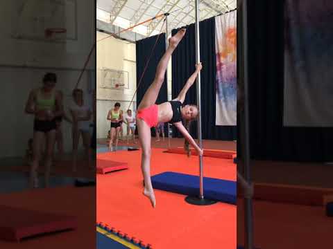 Kids training pole camp | gymnastics | Воздушная гимнастика дети спортивные сборы 2020 