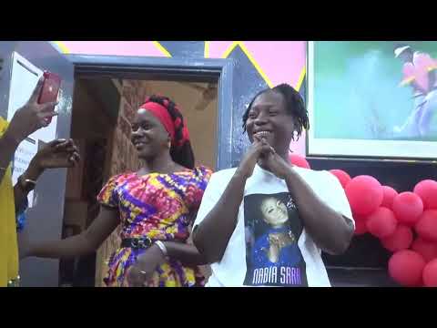 GTTV'S surprise  party for Nabia Sarr, one of the most dedicated staff