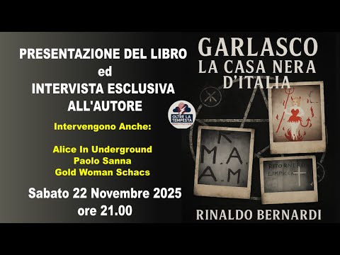 Garlasco: La Casa Nera D'Italia - Intervista a Rinaldo Bernardi autore del libro