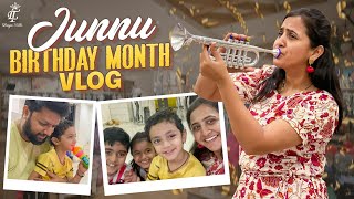 Junnu birthday Month || fun time with kids || family ❤️|| @Lasya Talks | @It’s me Junnu