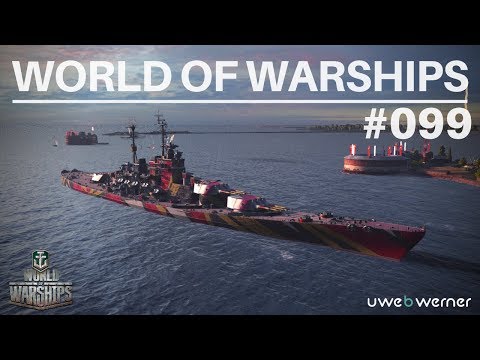 Kremlin T10 russisches Schlachtschiff #099 World of Warships [Gameplay] [deutsch]