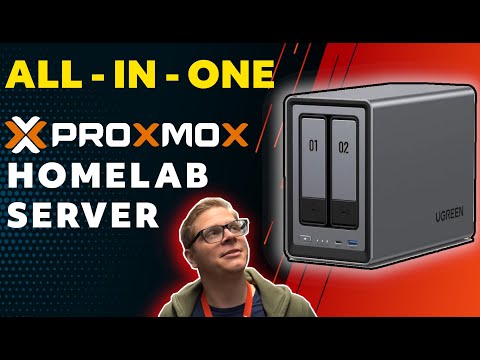 Der ALL-IN-ONE Proxmox VE Homelab Server. NVMe + HDD inklusive Hibernate Modus / Tutorial Anleitung