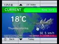 1 October 2008 Wii Forecast Channel Footage