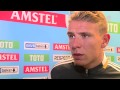 Sven van Beek over het verlies van Feyenoord in Deventer