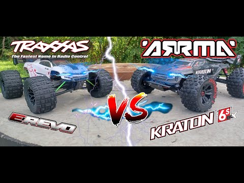 Traxxas E Revo 2.0 6S vs Arrma Kraton V5 6S Who Will....