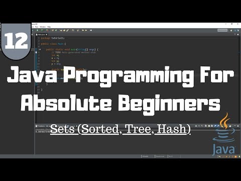 Java Tutorial For Beginners 12 Sets and Lists