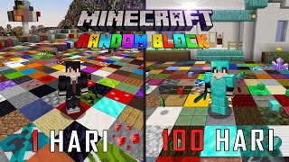 Download lagu 100 Hari di Minecraft Tapi Dunianya Random mp3