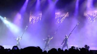 Usher Monster - Entrance At The MEN Arena - Feb 20th 2011