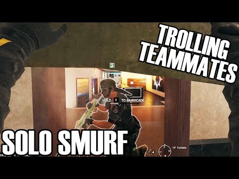 Solo Smurf: Ups & Downs Of Solo Queuing - Rainbow Six Siege (White Noise)