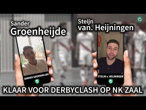 Groenheijde en Van Heijningen klaar voor derbyclash op NK Zaal