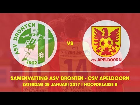 Samenvatting ASV Dronten - csv Apeldoorn | 16-17