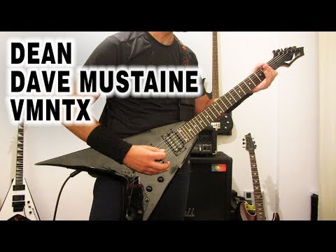 Обзор электрогитары Dean V Dave Mustaine Bolt-On Classic Black