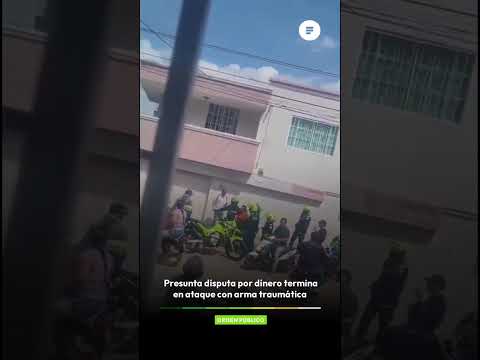 🚨 Disputa por dinero termina en ataque con arma traumática en Sabanalarga