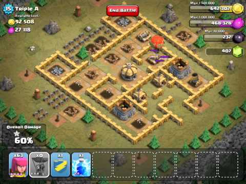 Clash of Clans Level 37 - Triple A