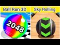 Ball Run 2048 | Sky Rolling Ball 3D - All Level Gameplay Android,iOS - NEW APK MEGA UPDATE