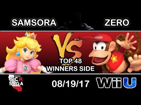 2GGC: SCR Saga - Samsora (Peach) Vs. TSM | ZeRo (Diddy Kong) Top 48 Winners Side