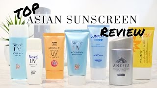 Top Asian Sunscreen Review (Japanese & Korean Sunscreens) | LookMazing